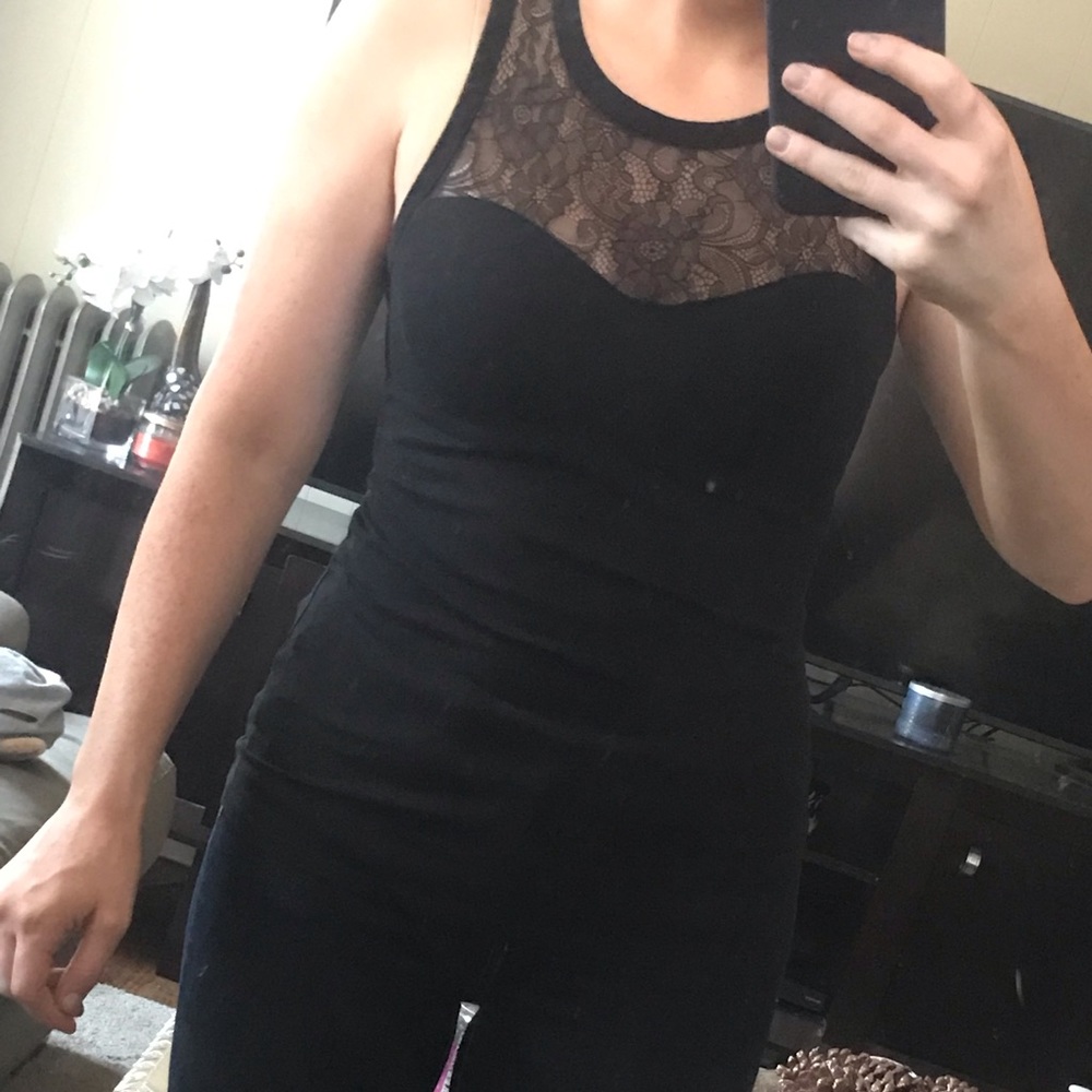 Lace top Express tank